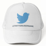 Follow Me On Twitter (Customizable Username) Trucker Hat Follow Me On Twitter (Customizable Username) Trucker Hat