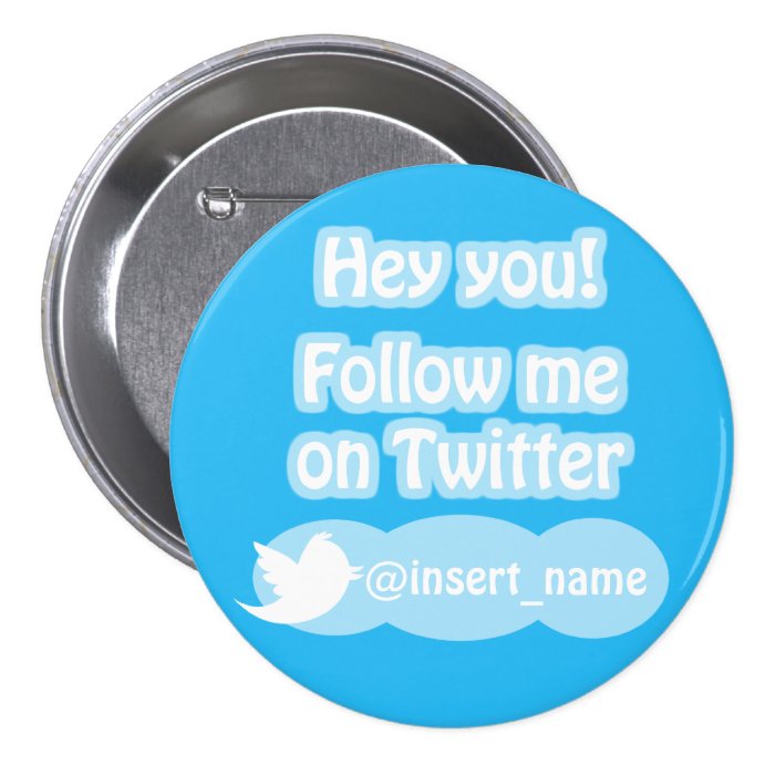 Follow Me On Twitter Items Buttons