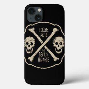 Follow Me To The Devil's Triangle iPhone 13 Case