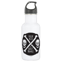 Follow Me To The Devil's Triangle Stainless Steel Water Bottle