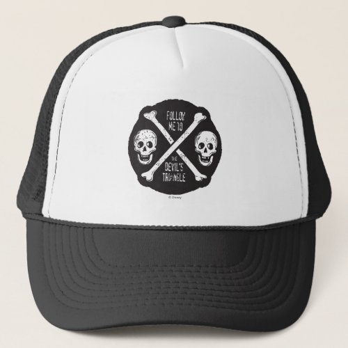 Follow Me To The Devils Triangle Trucker Hat