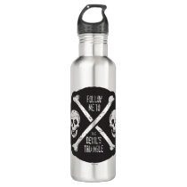 Follow Me To The Devil's Triangle Water Bottle