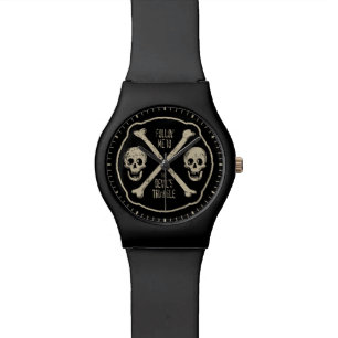 Follow Me To The Devil's Triangle Wrist Watch