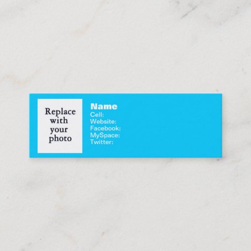 Follow me! Twitter 2 Business Card Template