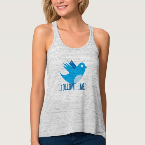 Follow Me Twitter Bird T_shirts