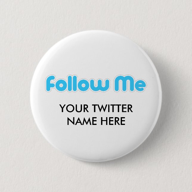 follow me (twitter) button (Front)