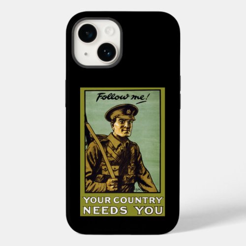 Follow Me  Your Country Needs You Case_Mate iPho Case_Mate iPhone 14 Case