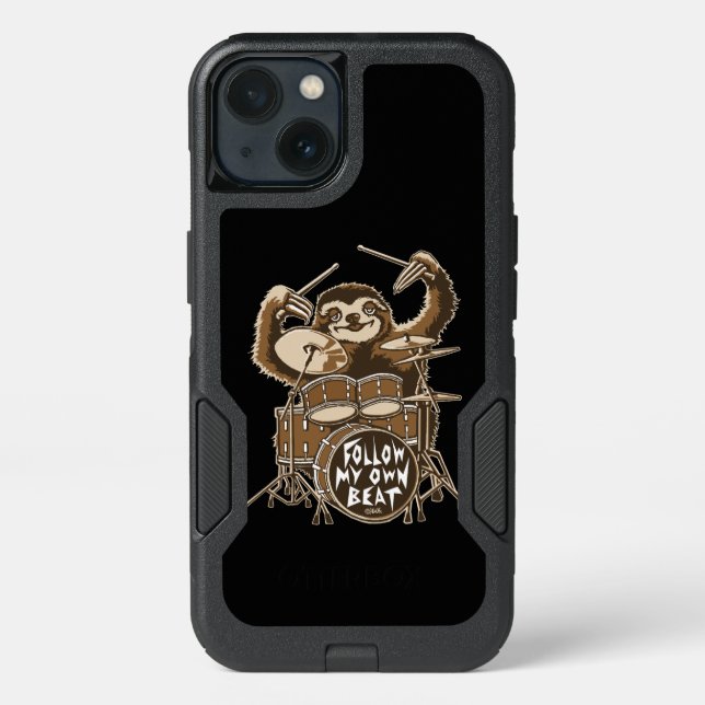 Follow my own beat otterbox iPhone case (Back)
