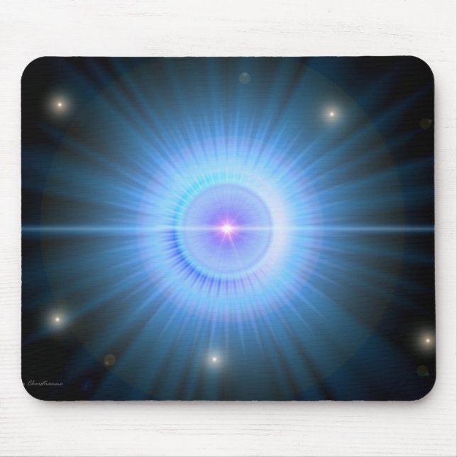 Follow the Blue Star HOME Mouse Pad (Front)