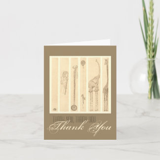 "Follow The Leader" giraffe Thank You