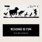 Follow the Leader Mini Bookmark (Front & Back)