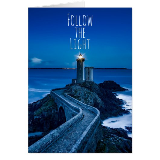 Follow the Light Lighthouse Cards (Front)