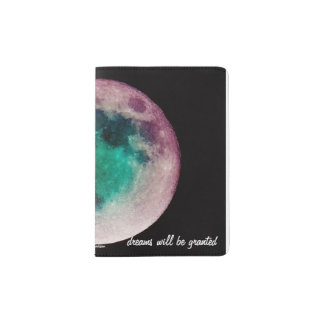Follow the moon passport holder