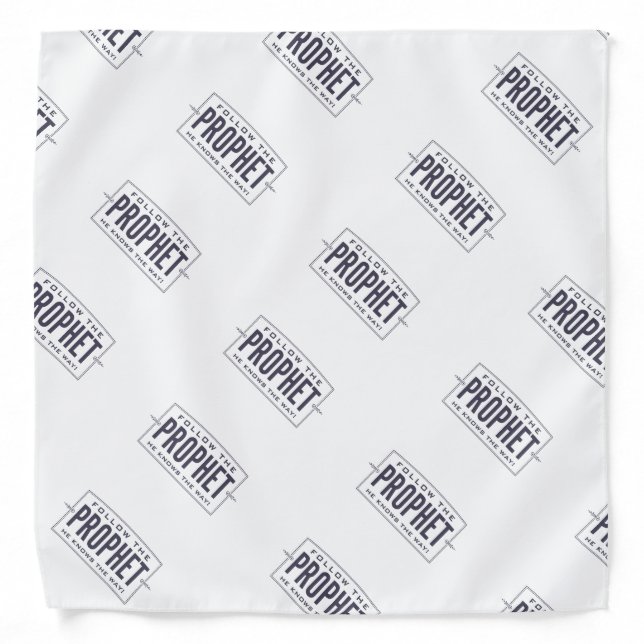 Follow the Prophet. bandana (Front)