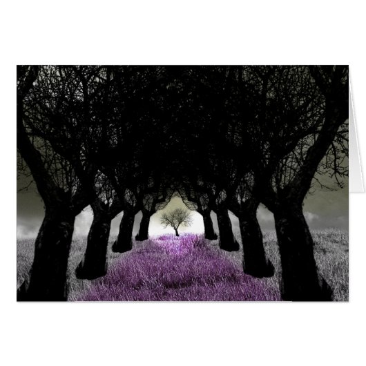 Follow The Purple Grass Path Cards (Front Horizontal)
