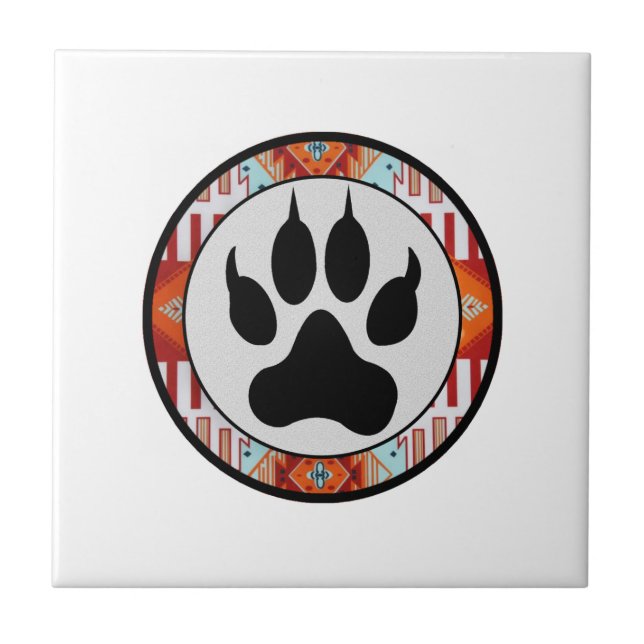 Follow the signs ceramic tile (Front)