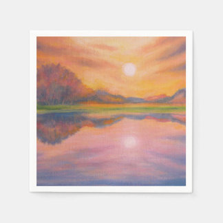 Follow the sun, follow your dreams napkins