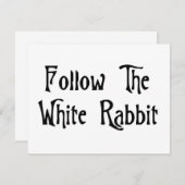 Follow The White Rabbit (Front/Back)