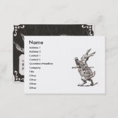 follow the white rabbit business card (Front/Back)