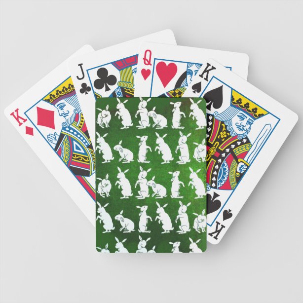 Bunny Rabbit Playing Cards | Zazzle