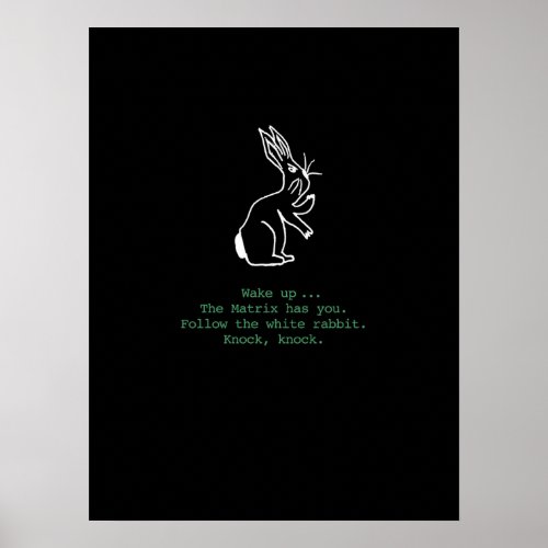 Follow the White Rabbit Poster