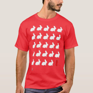 Follow The White Rabbit  T-Shirt