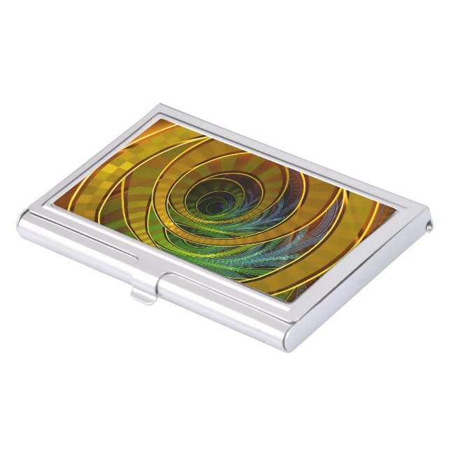 Follow the Yellow-Brick Road Across the Rainbow Business Card Case (Front)
