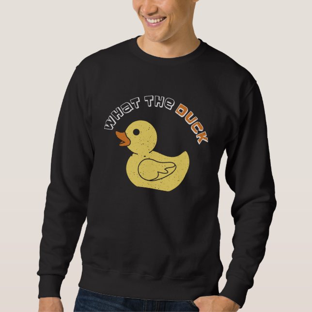Follow the Yellow Duck Road  for nice Sweatshirt (Front)