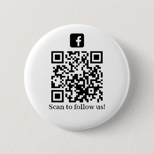 Follow us Business QR code Button
