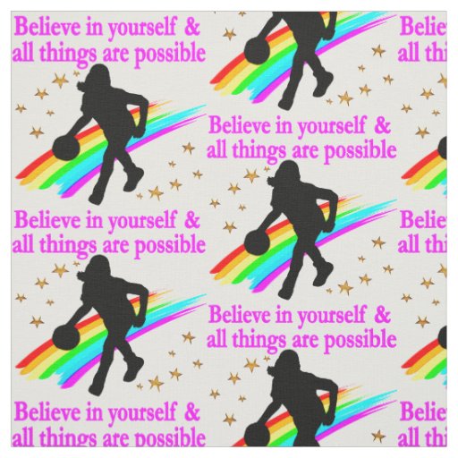 FOLLOW YOUR BASKETBALL DREAMS FABRIC