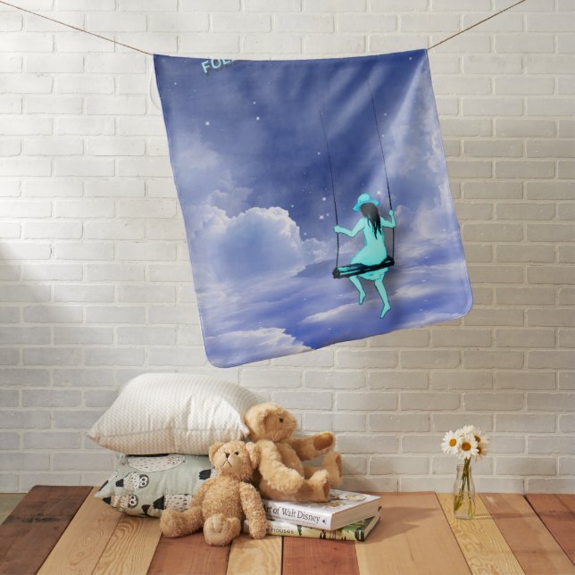 Follow your dream   baby blanket (In Situ)