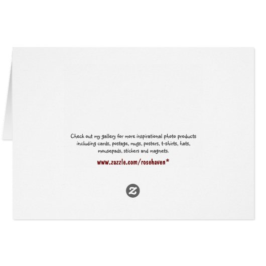 Follow Your Dream Card (Back Horizontal)