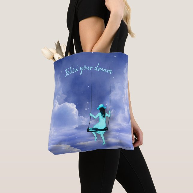 Follow your dream   tote bag (Close Up)