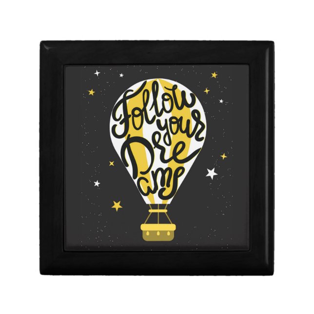 Follow Your Dreams Balloon Jewelry Box (Front)
