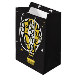 Follow Your Dreams Balloon Medium Gift Bag