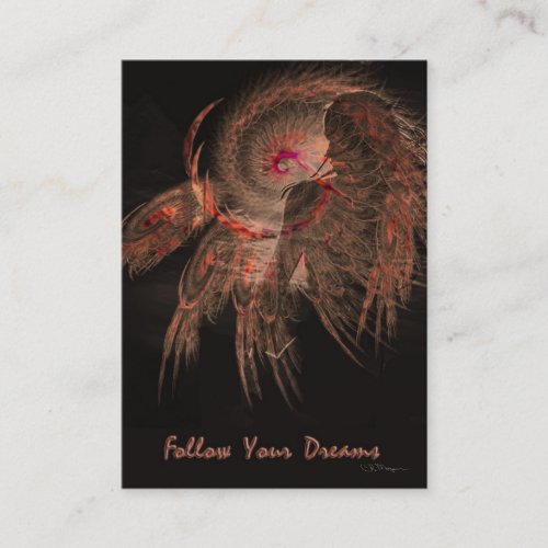 Follow Your Dreams Business Cards