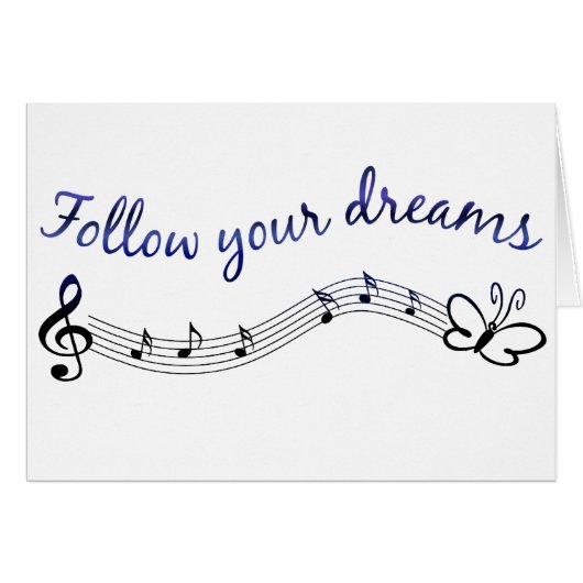 Follow Your Dreams Cards (Front Horizontal)