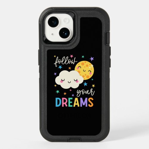 Follow Your Dreams  Cloud  Moon OtterBox iPhone 14 Case