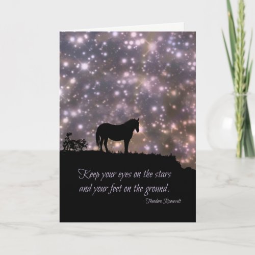 Follow Your Dreams Famous QuoteTeddy Roosevelt Card