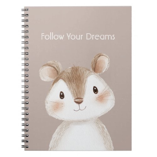 Follow Your Dreams Mouse Notebook