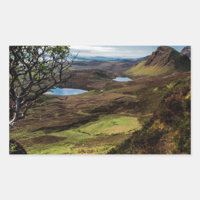 Follow your dreams! rectangular sticker (Front)