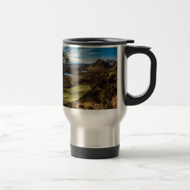 Follow your dreams! travel mug (Right)