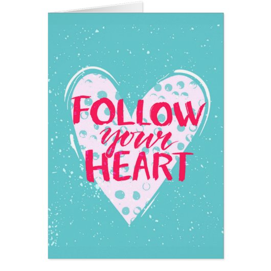 Follow Your Heart 2 Cards (Front)
