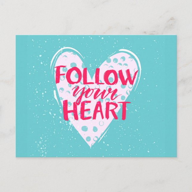Follow Your Heart 2 Postcard (Front)