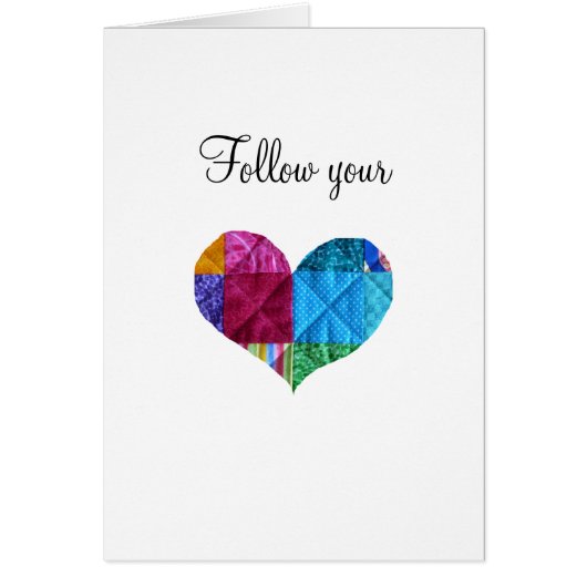 Follow Your Heart Card (Front)