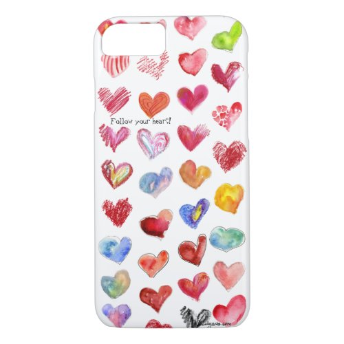 Follow Your Heart iphone 87 SE2020  Case