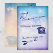 Follow Your Heart Junk Journal Smash Book Page (Front/Back)