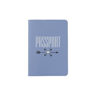 Follow your heart. passport holder