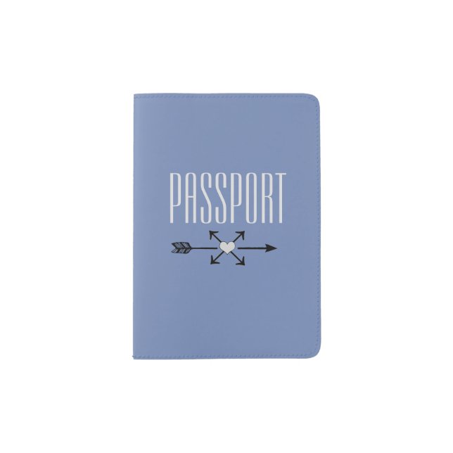 Follow your heart. passport holder (Front)