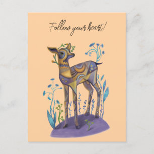 follow your heart postcard
